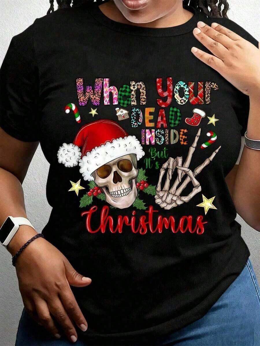 1 pieza de camisetas unisex de cuello redondo y manga corta de 200g diseñadas por artistas Y2K en el estilo Bababask, hechas de 100% algodón puro. Son casuales y versátiles, adecuados para ropa de calle, salidas diarias, campamentos, conciertos, eventos de hip-hop, rock y rap, con patrones de celebridades. Ideal para festivales, otoño y uso durante todo el año. - Negro - Ver 1