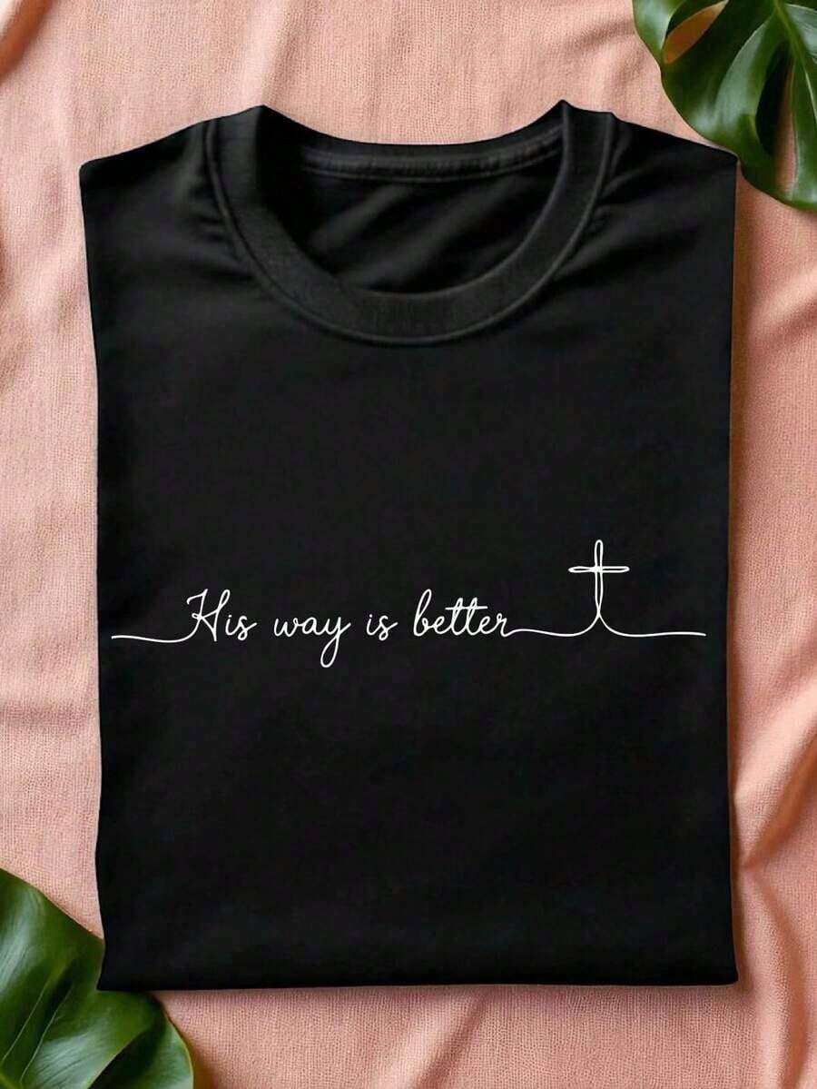Women T-Shirts - Black - View 1