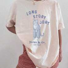 Playeras De Mujer Algodon Playeras De Mujer AlgodonCamiseta Divertida Con Estampado Vintage Retro De Animales Para Amantes De Los Pantalones Cortos Vaqueros. Camiseta Original Y Divertida.220G C-AmiS-Eta De AL-GodóN Para Hombre De 220 G C-Alidad Profesional, Precio Asequible. AdecuA-DA Para Todas Las PerS-Onas, Ya Sean Mujeres O Hombres. Tejido Duradero De Alta C-Alidad Apto Para Todas Las OC-Asiones, Suave Al Tacto Pero Duradero. Tops Transpirables. Conjuntos De OtoñO Para Mujer. Conjuntos De VaC-Aciones Para Mujer. Disfraz De Halloween Para Mujer. - Blanco - Ver 6