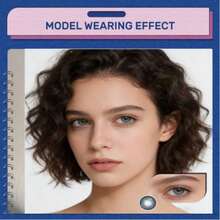 Wearing It, It Will Naturally Enlarge Comfortably, Enhance Visual Effects, Be Simple And Elegant, Can Be Reused Without Glue, And Look Better When Taking Photos Outdoors. It Is Easy To Wear All Day And Immediately Opens Your Eyes After Wearing. - 彩色 - 查看 10