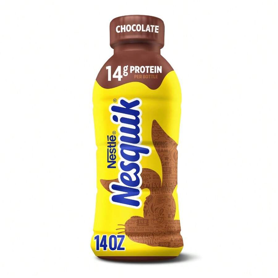 Nestle' Nesquik Chocolate Lowfat Milk, Ready To Drink - Lowfat Chocolate - View 1