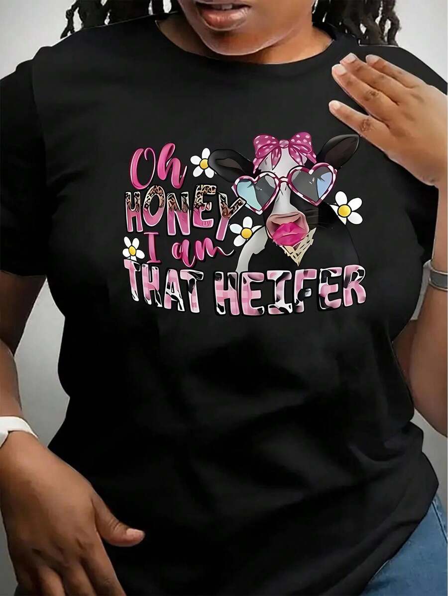 Women T-Shirts - Black - View 1