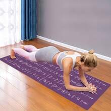 1 tấm thảm yoga 71*22 inch, nhiều họa tiết khác nhau - Thảm tập thể dục dày, chống trượt và chống mài mòn, thích hợp cho người mới bắt đầu tập yoga tại nhà hoặc chuyên nghiệp. - Nhiều màu - Xem 14
