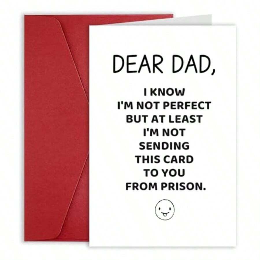 Fun Fater's Day Card From Son Dauger Umorous Faters Day Card  Dad Stepdad Bonus Dad Ilaus Faters Day Gift From Son Dauger Fun Gift  Daddy - 8 - View 1