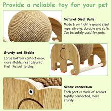 This Durable Sisal Cat Scratching Board, Cat Tree, Cat Scratching Ball, And Cat Scratching Post All Have Wear-Resistant And Scratch-Resistant Features. This Vertical Cat Scratching Post Has Rollers That Won't Fall Off Or Leave Debris. It Is An Ideal Choice For You And Your Cat To Spend Time Together. It Is The Perfect Gift For Your Cats, And Also Their Favorite Gift. - one-size - View 5