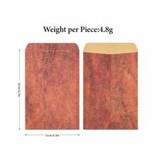 復古做舊牛皮紙信封套組 森系做舊牛皮紙信封 具有年代感的做舊紋理 厚實材質不易撕裂 可用於信件、賀卡包裝、手帳拼貼 氛圍感十足 - 復古牛皮紙信封 - 查看 10