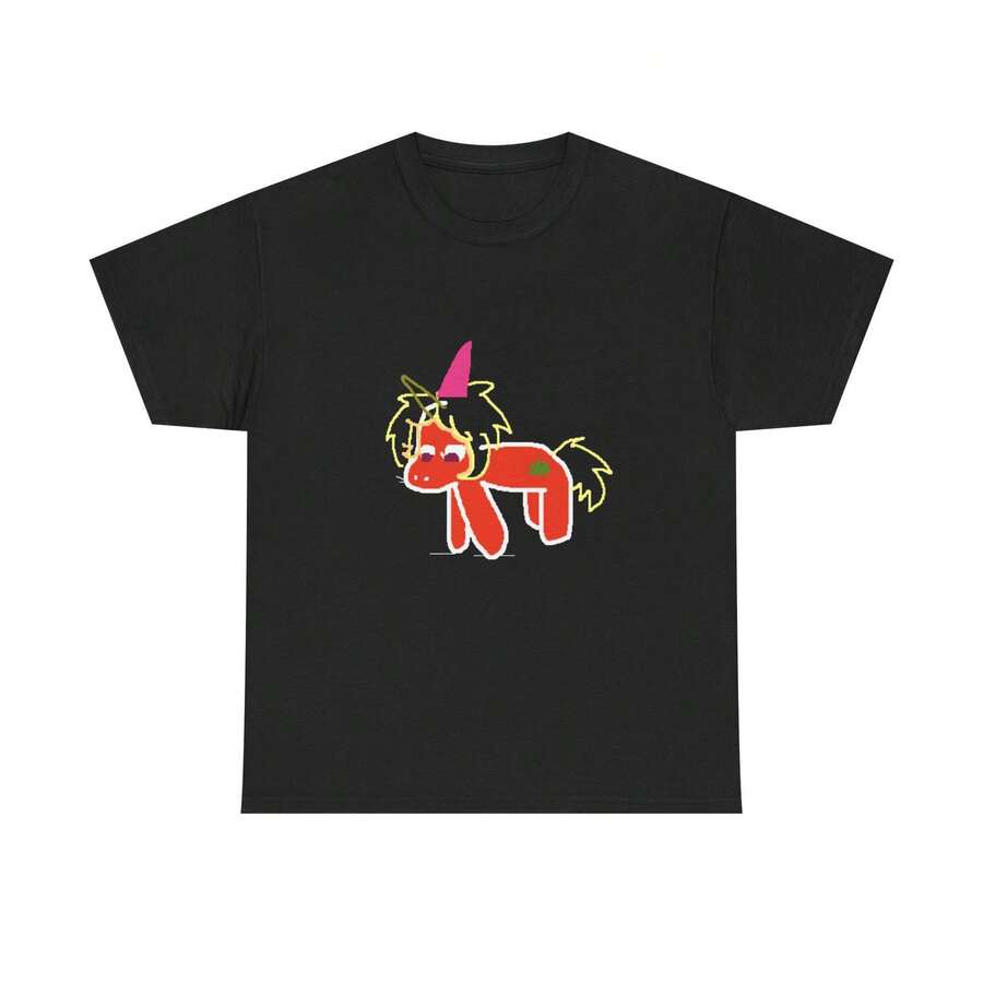 Wifiskeleton Pony Graphic T-Shirt - Black - View 1