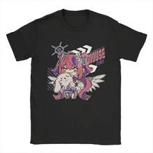 Camisetas I1ROnmouse Cute Vt Girl Outfit M1en WoM1en 100% algodón T1EE con estampado gráfico. Camiseta de manga corta de 220 g de algodón puro, tejido grueso, resistente a las arrugas y que no se deforma fácilmente. Estilo sencillo y versátil, ligero y transpirable, perfecto para ir al trabajo, viajar, acampar, ir de compras y para el tiempo libre diario. - Negro - Ver 1