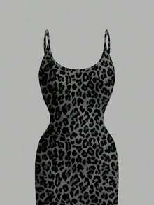 Vestido camisero de Body entero minimalista y casual con estampado de margaritas, adecuado para el verano - Multicolor 2 - Ver 4