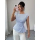 Azul y blanco
