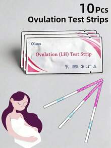 5/10/50pcs Ovulation Test Strips,Ovulation Preparation Testing Ovum Follicle Monitoring(Not Pregnancy Test Strip) - Multicolor - View 6