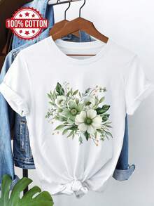 Women T-Shirts - White - View 6