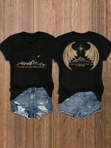 Women T-Shirts - Black - View 1