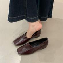Women Wedges & Flatform - Burgundy - View 2