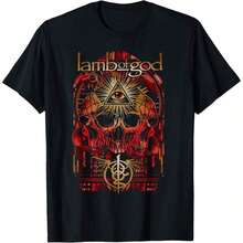 Camiseta de manga corta Lamb Of God - Triumverate 100% Algodón - Negro 20 - Ver 6