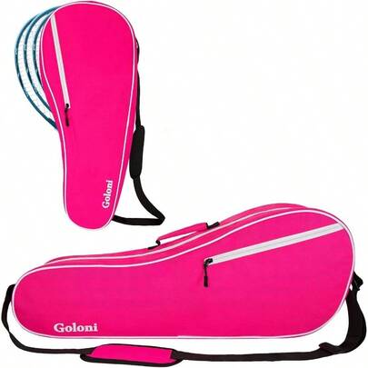 Tennis Bag 3 - 4 Rackets, - Resistant Racket Bag With Padded Men Women Adults