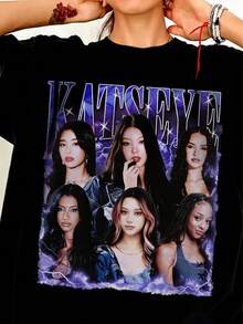 Women T-Shirts - Black - View 7