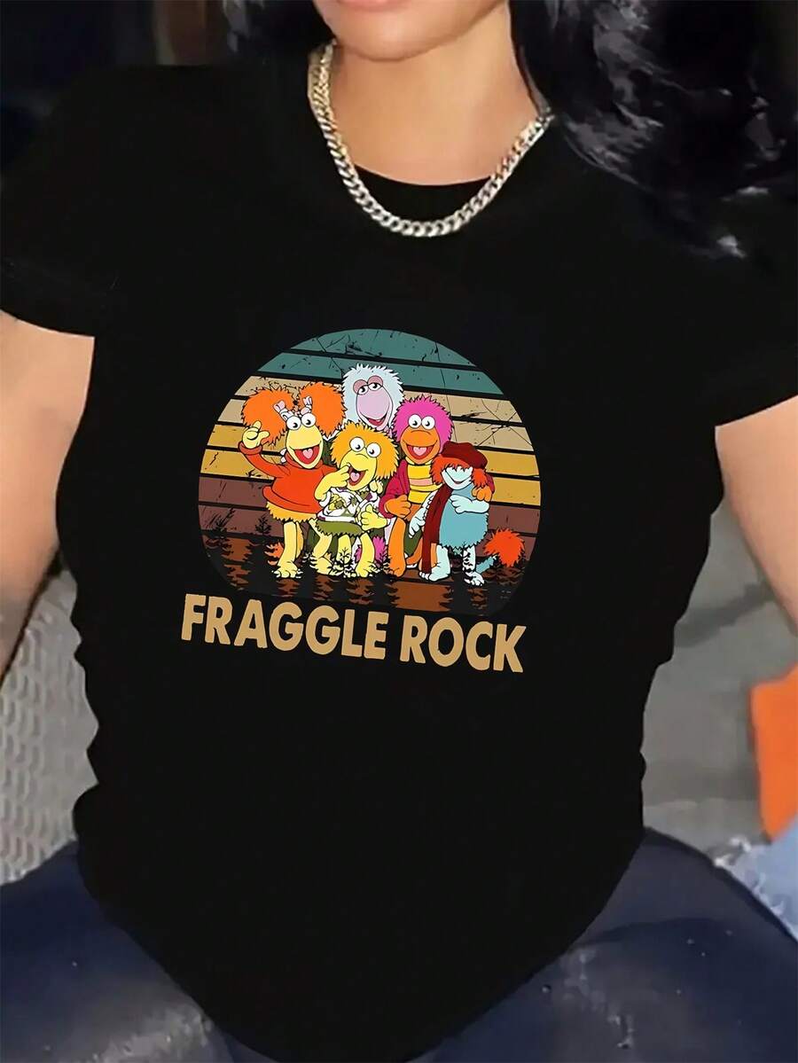 Women T-Shirts - Black - View 1