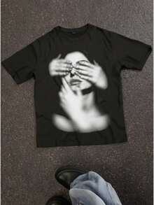Women T-Shirts - Black - View 1