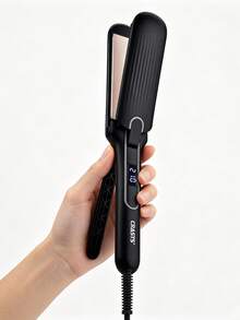 CRASTS 2-In-1 Hair Straightener, Multi-Function Styling Tool For Straight & Curly Hairstyles, One-Button Switch, Fast Heating - View 4