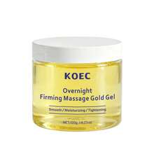 KOEC 夜间紧致按摩黄金凝胶，热汗塑形霜 | 保湿紧致，抚平腹部、大腿、臀部、手臂松弛肌肤 - 凝膠 - 查看 7