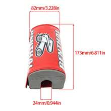 PowerMotor 摩托車 Renthal 橫桿泡沫墊,通用適用於 Kawasaki 越野摩托車、ATV、越野車配件 - A - 查看 3