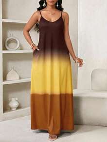 Lady Vestido largo con estampado de leopardo para mujer, estilo bohemio, sin espalda, holgado, vestido maxi suelto sin tirantes para cumpleaños, eventos, vacaciones, vestidos casuales, vestidos boho/bohemia/boho, top halter, ropa africana para mujer - Multicolor 7 - Ver 8
