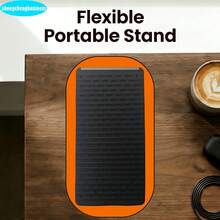 Suporte de Telefone Flexível e Dobrável, Suporte de Telefone Portátil Multifuncional, Suporte de Telefone para Mesa, Suporte de Telefone Relaxado, Adequado para Telefones, Tablets, Laptops - Multicolorido - Visão 10