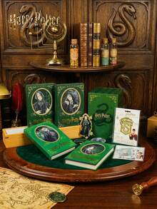 Officially Licensed Harry Potter Themed Stationery Gift Box Set - Including Character Journals, Enamel Pins, Bookmarks & Stickers For Wizarding World Fans Collectors - Rectangle - View 9