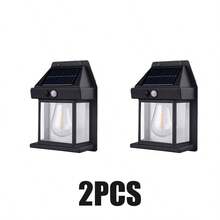 1/2/4pcs Wall Lamps - Outdoor LED Motion Sensor Lights With 3 Lighting Modes, Rechargeable Battery, Semi Flush Mount For Porch, Deck, Garage, And Street, Outdoor Lighting | Modern Wall Lamp | Solar Powered Lamp - Multicolor - View 11