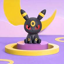 pokemon 1pc Pokémon Eevee Family Blind Box Figure Set, 8 Styles Q Version Sitting Figurines, Sylveon, Umbreon, Leafeon, Glaceon, Vaporeon, Jolteon, Espeon, Flareon, Desktop Ornament Gift, Pokémon Eevee Evolution Series Authentic Q Version Cute Figurines, Car Desktop Ornament Gift For Best Friend, Eevee Family Complete Blind Box Figure Collection - Multicolor - View 6