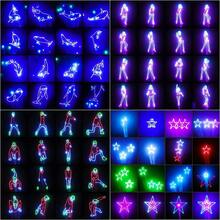 Party Lights, DJ Disco Stage Lights, 3D Animation Performance Projector, DMX512 Sound-Activated Dance Projector, Indoor RGB Beam Scanning Projector, Suitable For Home Gatherings, Clubs, KTV Bars, Birthday Parties, Holidays, Atmosphere Lights - EU F Type Plug(220-240V) - View 7