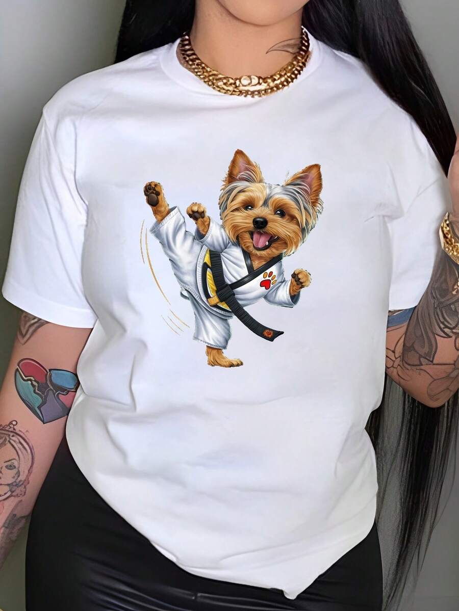 Women T-Shirts - White - View 1