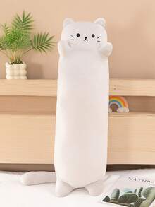 1个可爱50厘米/70厘米条纹毛绒猫玩偶 - 柔软蓬松的填充动物玩偶，是送给爱猫人士的完美礼物，也是儿童房装饰的理想选择，适合生日、节日、派对、感恩节、圣诞节、情人节等各种场合。 - 彩色 - 查看 13