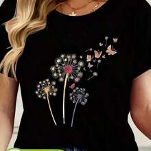 Women T-Shirts - Black - View 9