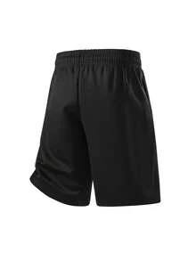 Men's Summer Thin T-Shirt Set, Casual Fashion T-Shirt And Shorts Set - Black - View 7