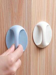 Dụng cụ nâng nắp bồn cầu, tay cầm bồn cầu rảnh tay, phụ kiện phòng tắm vệ sinh tự dính, dễ lắp đặt. - Nhiều màu - Xem 7