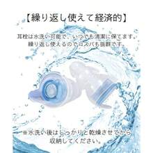 ライブ用 耳栓 防音 睡眠 安眠 イヤープラグ 洗える シリコン製 遮音フィルター付き いびき対策 テレワーク 飛行機 旅行 工事 勉強 集中 快眠グッズ 携帯ケース付き 男女兼用 音楽 フェス コンサート 防音グッズ 耳保護 レッド, フリーサイズ - レッド - チェックする 5