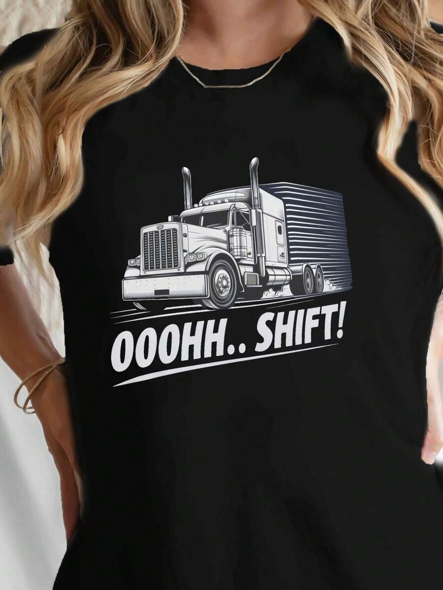 Women T-Shirts - Black - View 1