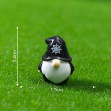 Cute And Adorable Wizard Gnome Miniature Model, Whimsical Style, Suitable For Micro Landscape Glass Containers, Magical Forest Path Scene Decoration, Decorative Crafts - 6 Items - View 10