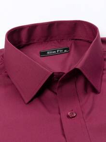 Rand paul Men Shirts - Burgundy - View 5