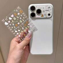 Cute Cartoon Camera Lens Protector Apple 17 Promax Phone Lens Cute Bear Sticker, DIY Decorative Sticker Base, Camera Protective Film Mother's Day Gift - Clear - View 4