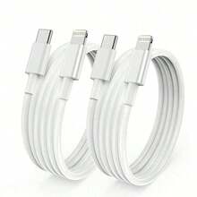 3.3英尺/100厘米 30W PD快充数据线，兼容 14/13/12 Pro Max Plus - 白色 - 查看 10