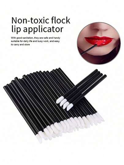 150/100/50pcs Lip Brush, Lip Gloss Brush, Disposable Lipstick Applicator, Disposable Lip Brush, Mascara Wand, Eyelash Extension Brush, Cleaning Brush, Lipstick, Lipstick Brush, Lip Gloss Brush, Mascara Brush, Makeup Tools, Disposable Lip Applicator, Lipstick Brush, Lip Gloss Makeup Applicator, Beauty Tool Set, Makeup Brushes, Lipstick, Lip Gloss Applicator, Makeup Beauty Tool Set