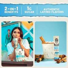 Salud 2-In-1 Hydration Packets + Immunity Electrolytes Powder, Horchata - Agua Fresca Drink Mix, Elderberry, Dairy & Soy Free, Non-GMO, Gluten Free, Vegan, Low Calorie, 1g Sugar (15 Servings) - 2PCS - 查看 2