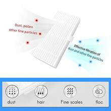 Replacement Parts For MAMNV For ZCWA For ONSON BR150/BR151, For MANVINS G20 2-In-1 Vacuum Cleaner Accessories Kit, 4 Side Brush, 2 Hepa Filter, 1 Mop Pad - như hình - Xem 4
