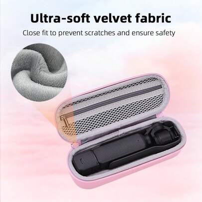 Portable Osmo Pocket 3 Camera Case, Protective Hard Shell Carrying Case For Osmo Pocket 3, Suitable For Travel, With Wrist Strap