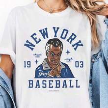 Cute Premium Unisex Casual T-Shirts, New York City T-Shirt, Baseball T-Shirt, New York City T-Shirt - 白色 21 - 查看 6