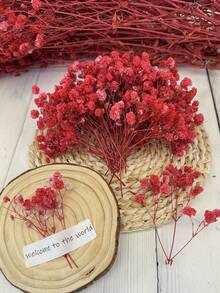 25/50/100/150/300pcs Mini Baby's Breath And Other Artificial Flowers - For Arts And Crafts, Hair Accessories, Wedding Wreaths, Table Flowers, Home Decor, Etc. - Multicolor - View 27