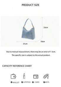 Coach Laurel 女款單肩斜跨手提包 CEF26IMNIM - 淺靛藍色CEF26IMNIM - 查看 9